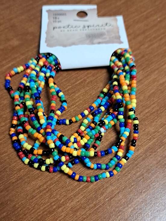 poetic spirits Jewelry - Multicolor Seed Bead Layered Bracelet